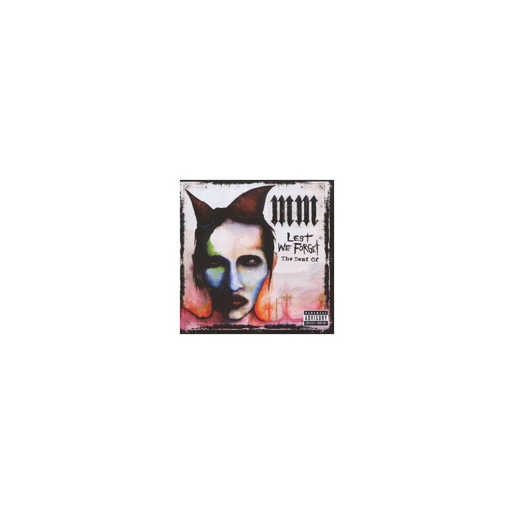 Marilyn Manson – Lest We Forget: The Best Of (CD) — viršelis