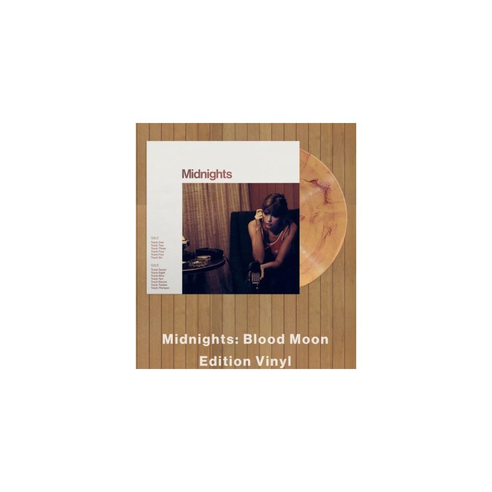 Taylor Swift – Midnights Blood Moon Edition (LP) — viršelis