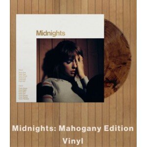 SWIFT TAYLOR: MIDNIGHTS-MAHOGANY EDITION LP