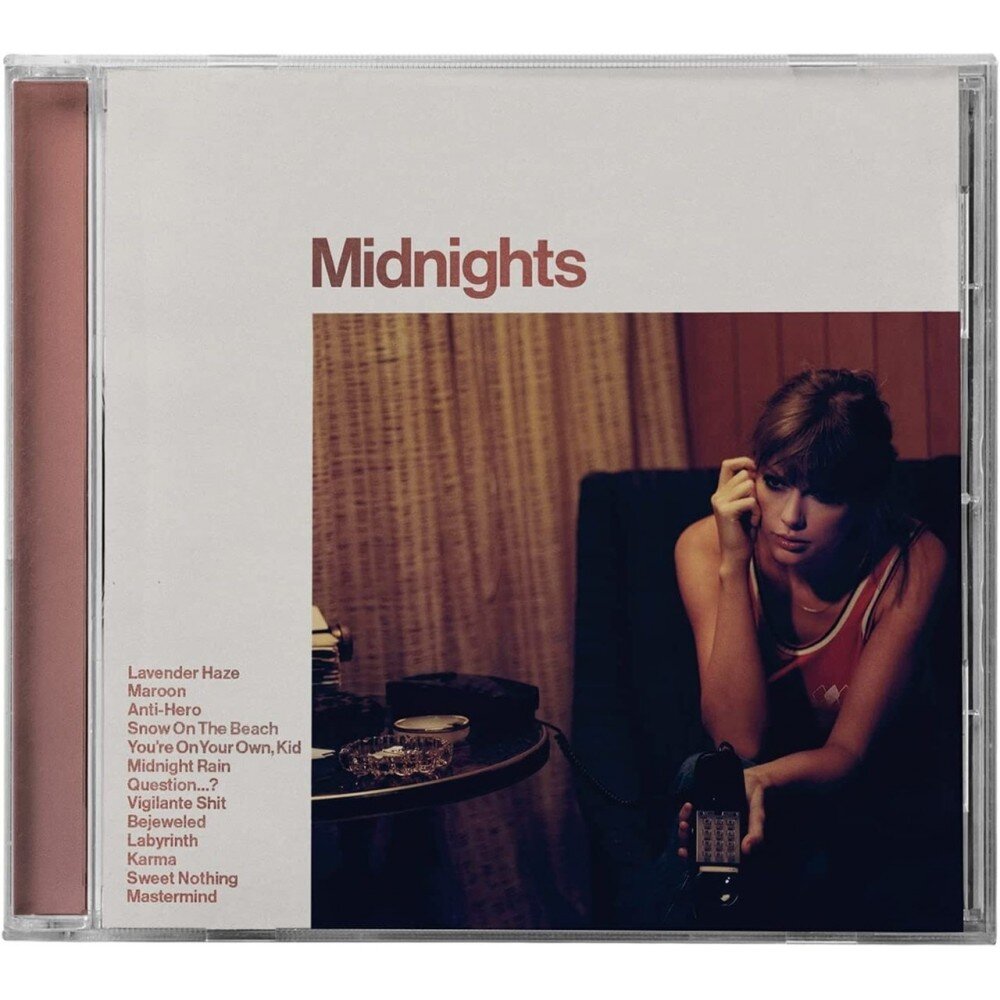 Taylor Swift – Midnights Blood Moon Edition (CD) — viršelis