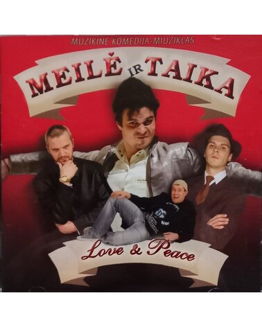 Jasenka Antanas: Meilė Ir Taika (Gyvo Garso Muzikinė Komedija) CD