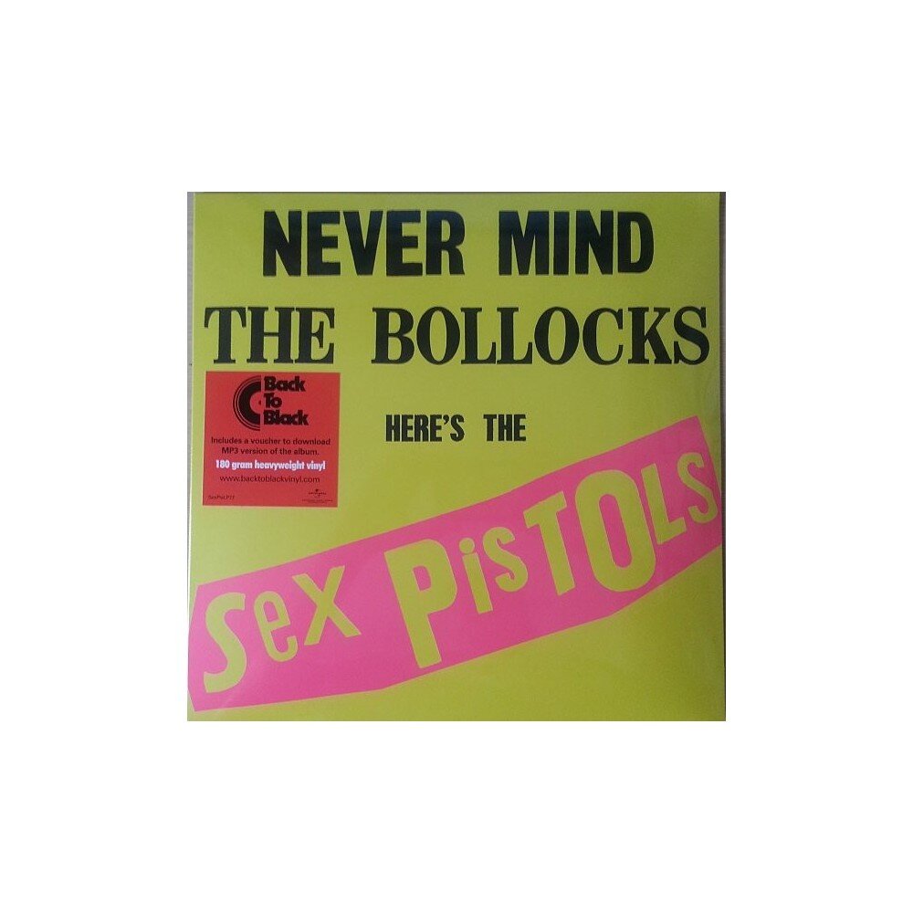 Sex Pistols – Never Mind The Bollocks (vinilo plokštelė) — viršelis