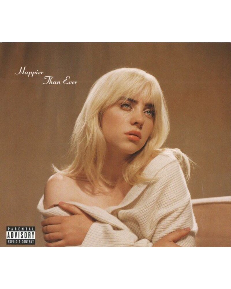 Billie Eilish – Happier Than Ever (CD) — viršelis