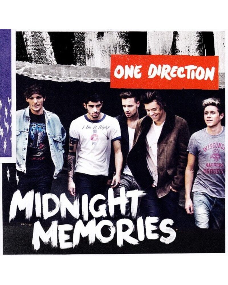 ONE DIRECTION: MIDNIGHT MEMORIES CD — CD viršelis