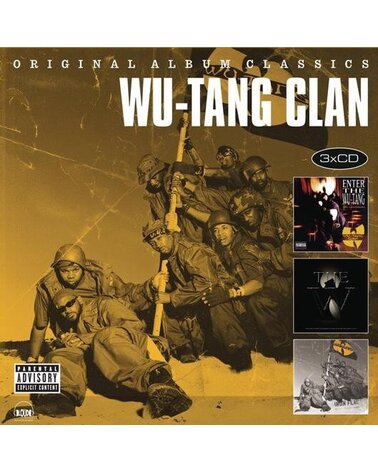 WU-TANG CLAN: ORIGINAL ALBUM CLASSICS  3CD