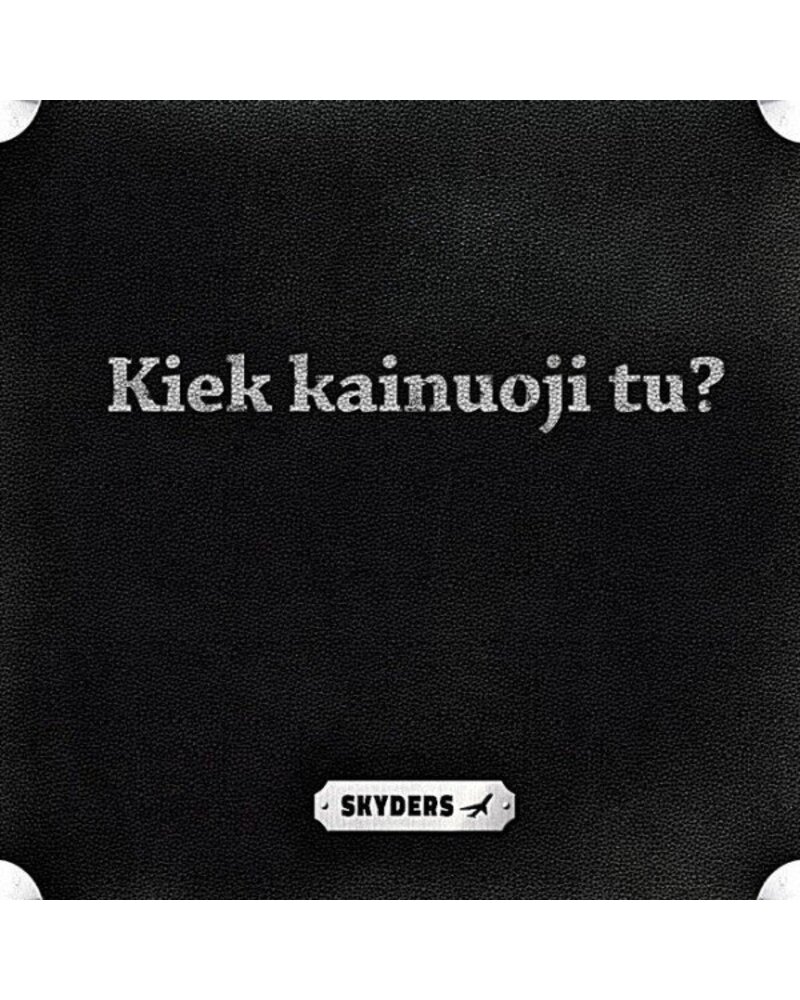 Skyders – Kiek kainuoji tu? (CD) — viršelis