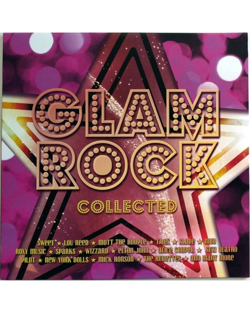Glam Rock Collected (2 LP, spalvota) — viršelis