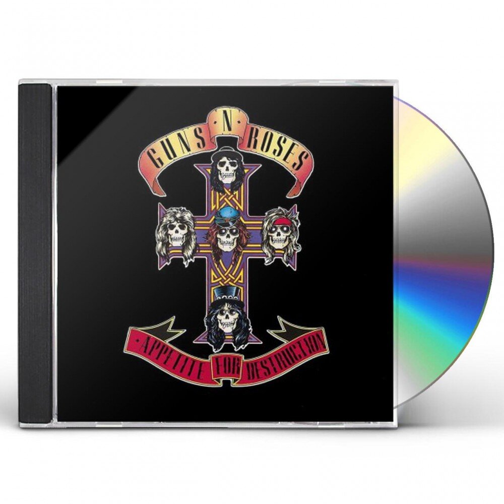 Guns N' Roses – Appetite For Destruction (CD) — viršelis