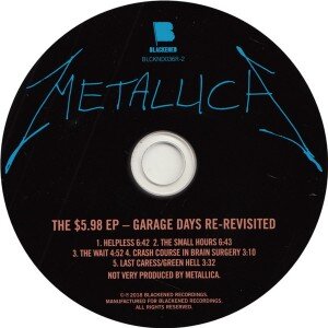 METALLICA: $5.98 EP - GARAGE DAYS RE-REVISITED-LONGBOX CD