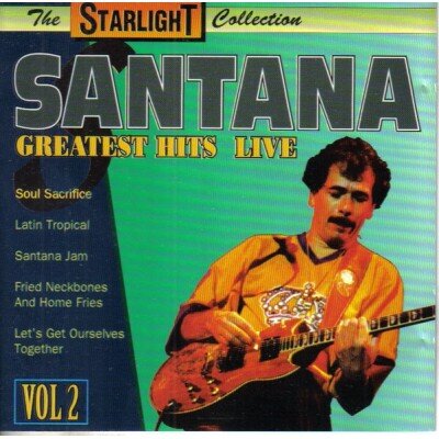 SANTANA: GREATEST HITS LIVE VOL.2 CD