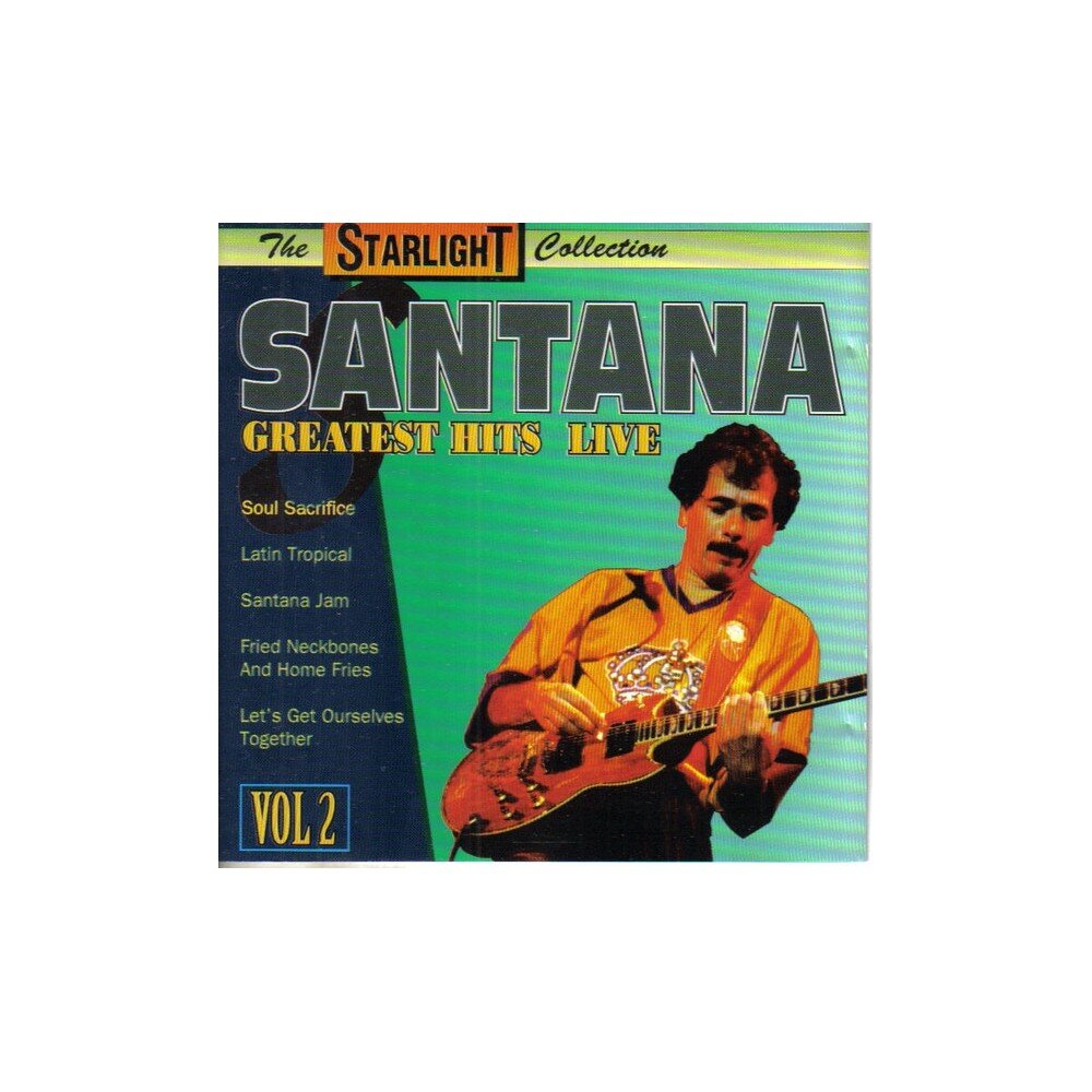 Santana – Greatest Hits Live Vol. (2 CD) — viršelis