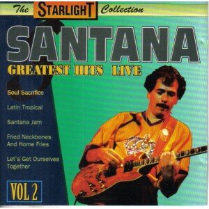 SANTANA: GREATEST HITS LIVE VOL.2 CD
