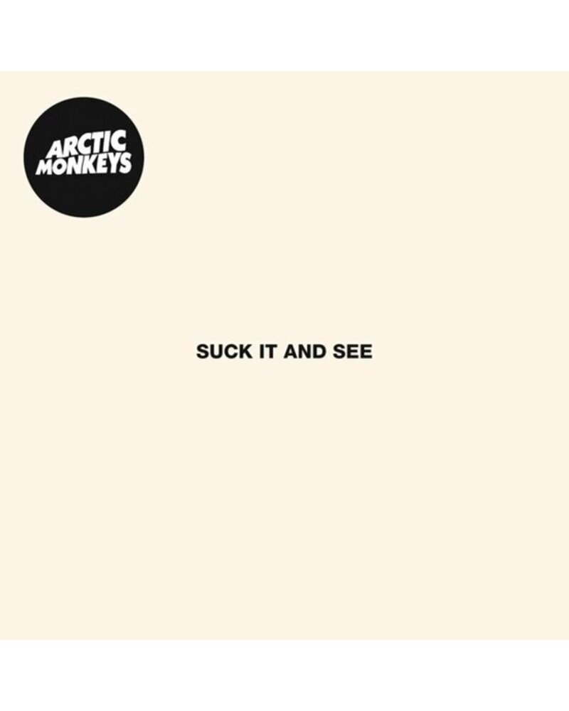 Arctic Monkeys – Suck It And See (CD) — viršelis