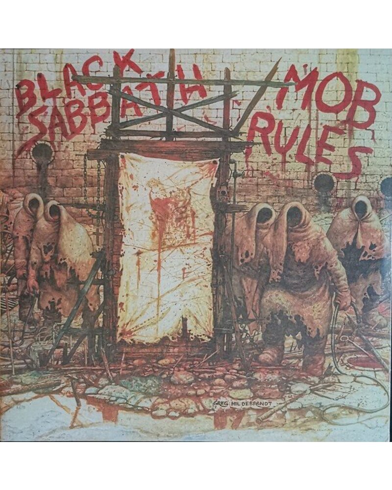 BLACK SABBATH — MOB RULES 2LP — viršelis