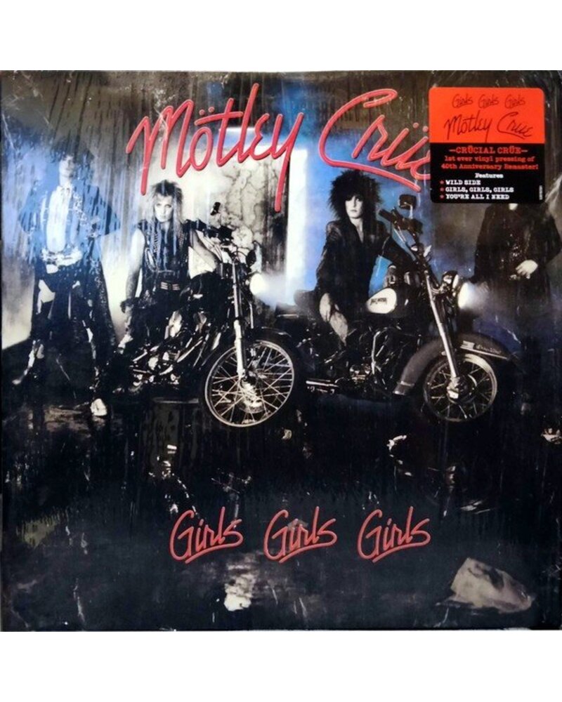 MOTLEY CRUE — GIRLS, GIRLS, GIRLS 1LP — viršelis