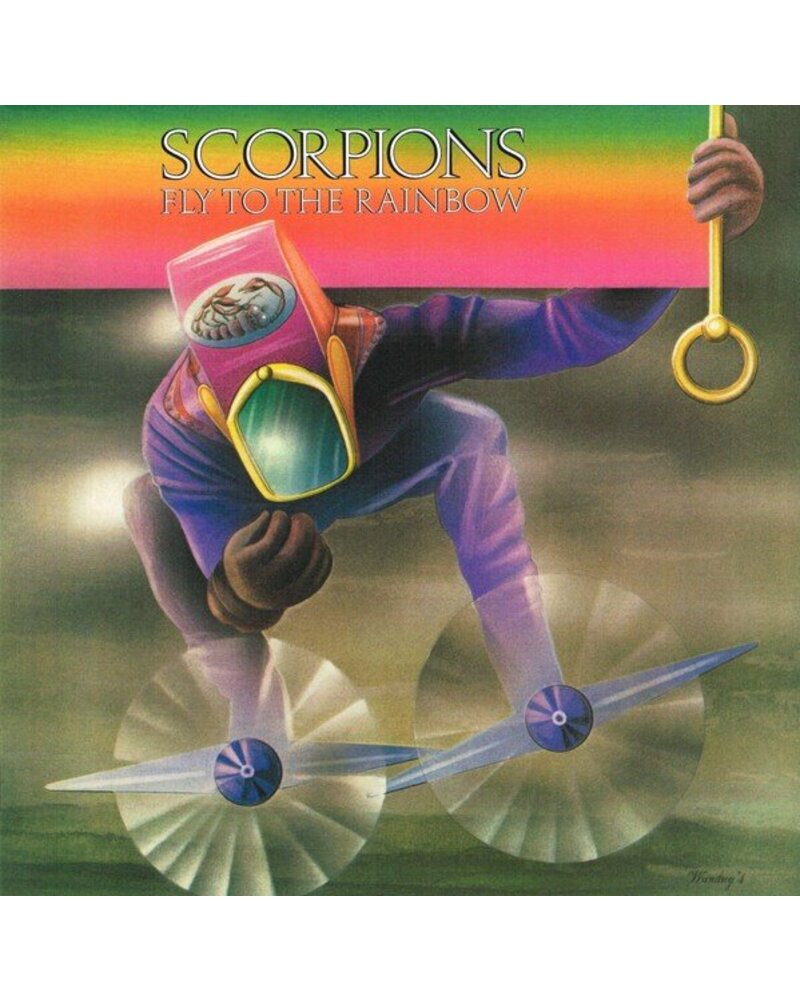 SCORPIONS: FLY TO THE RAINBOW-COLOURED 1LP — Vinilas viršelis