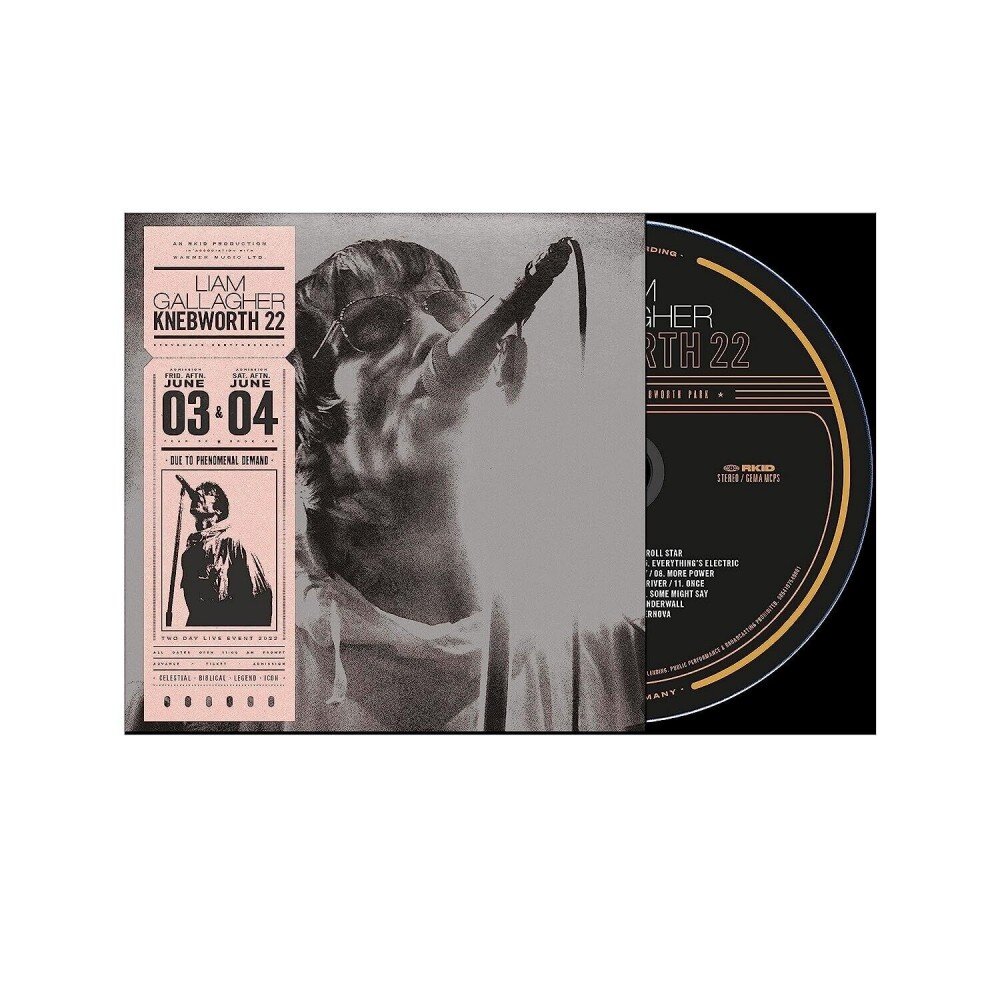 Liam Gallagher – Knebworth 22 (CD) — viršelis