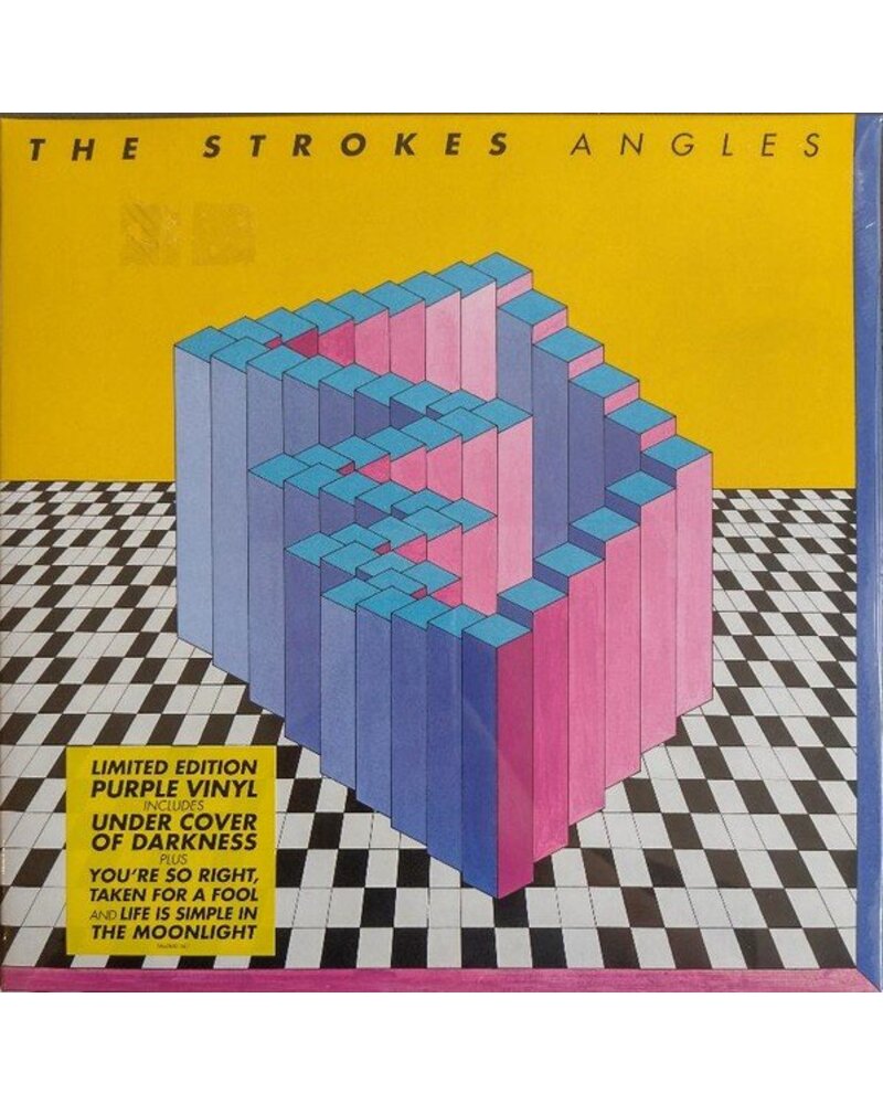 STROKES — ANGELS-COLOURED (LP) — viršelis