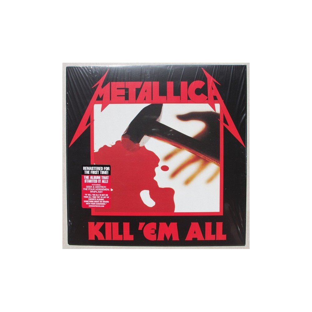 Metallica – Kill 'Em All (vinilo plokštelė) — viršelis