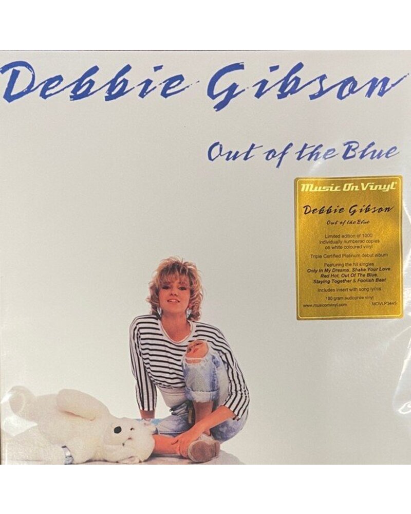 Debbie Gibson – Out Of The Blue (spalvota vinilo plokštelė) — viršelis