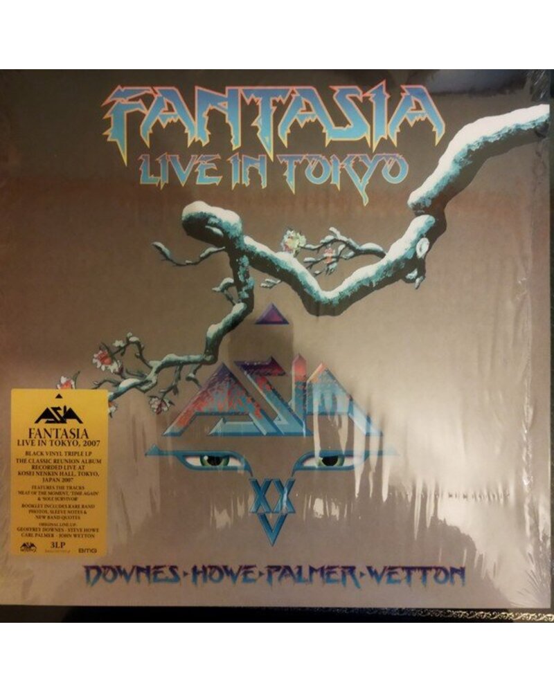 Asia – Fantasia Live In Tokyo (3 LP) — viršelis