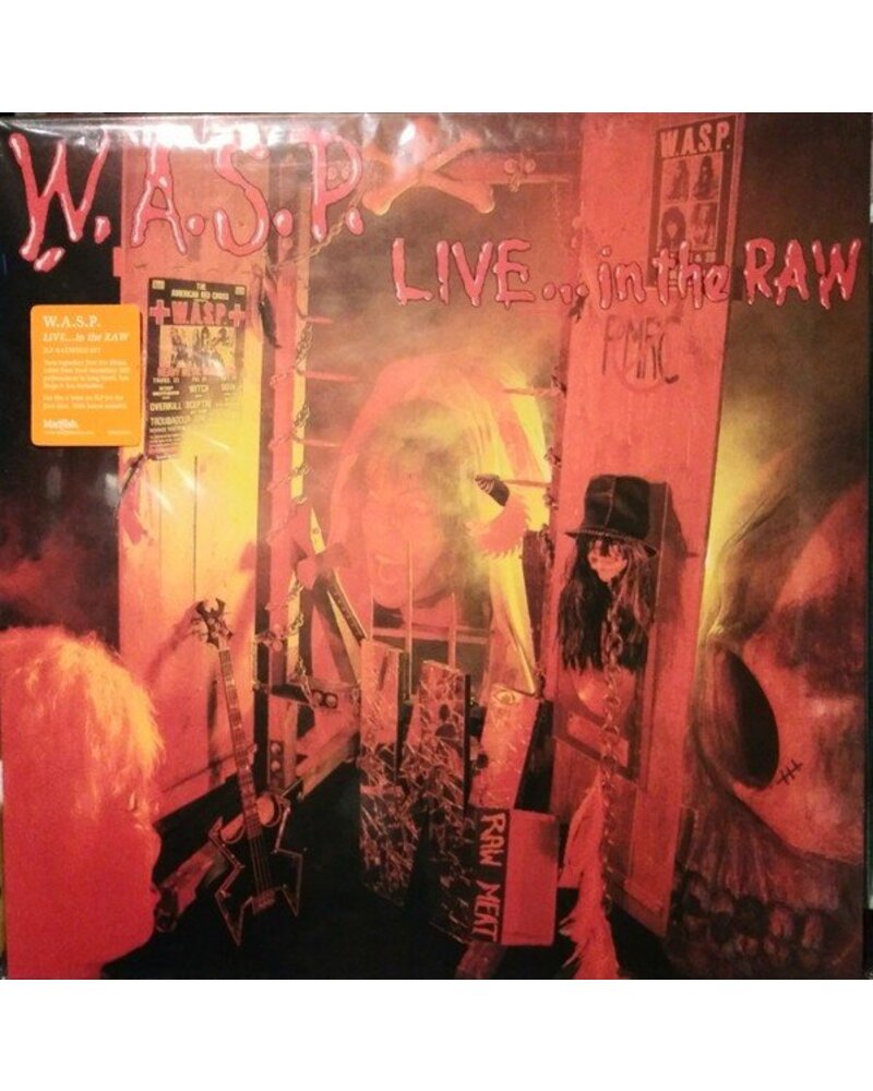 W.A.S.P. – Live... In The Raw (2 LP) — viršelis