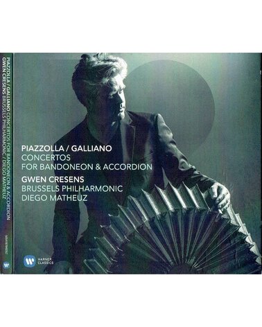 PIAZZOLLA / GALLIANO: CONCERTOS FOR BANDONEON & ACCORDION 1CD