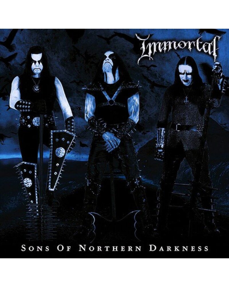 IMMORTAL — SONS OF NORTHERN DARKNESS 2LP — viršelis