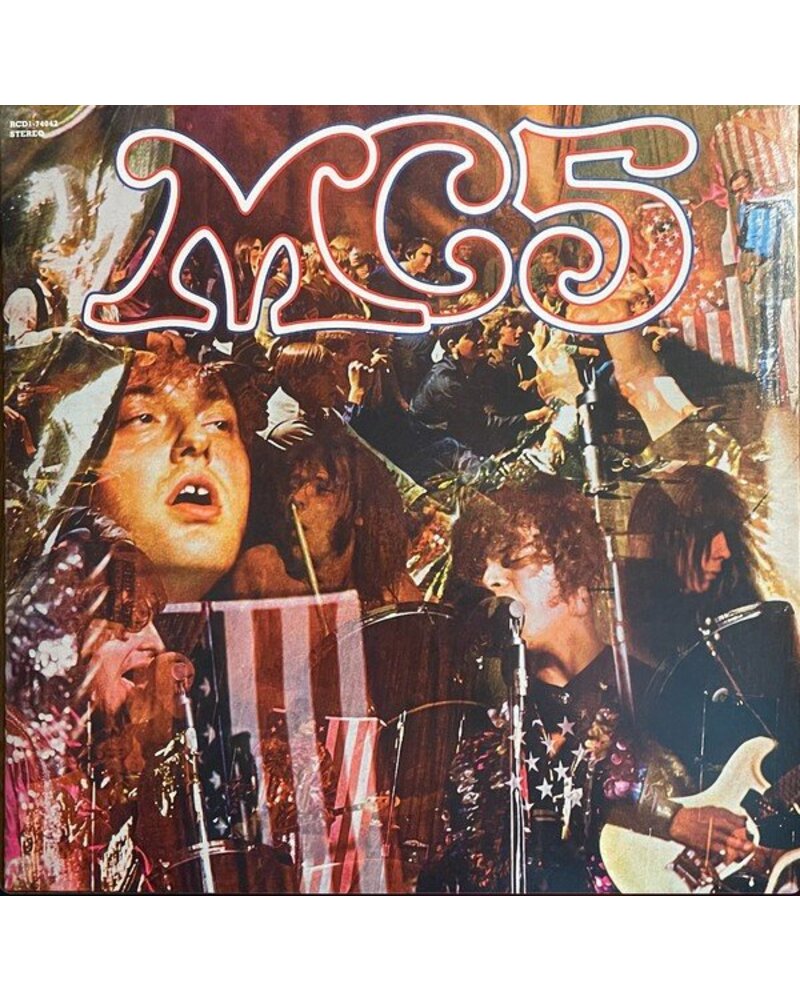 MC5 – Kick Out The Jams (spalvota vinilo plokštelė) — viršelis