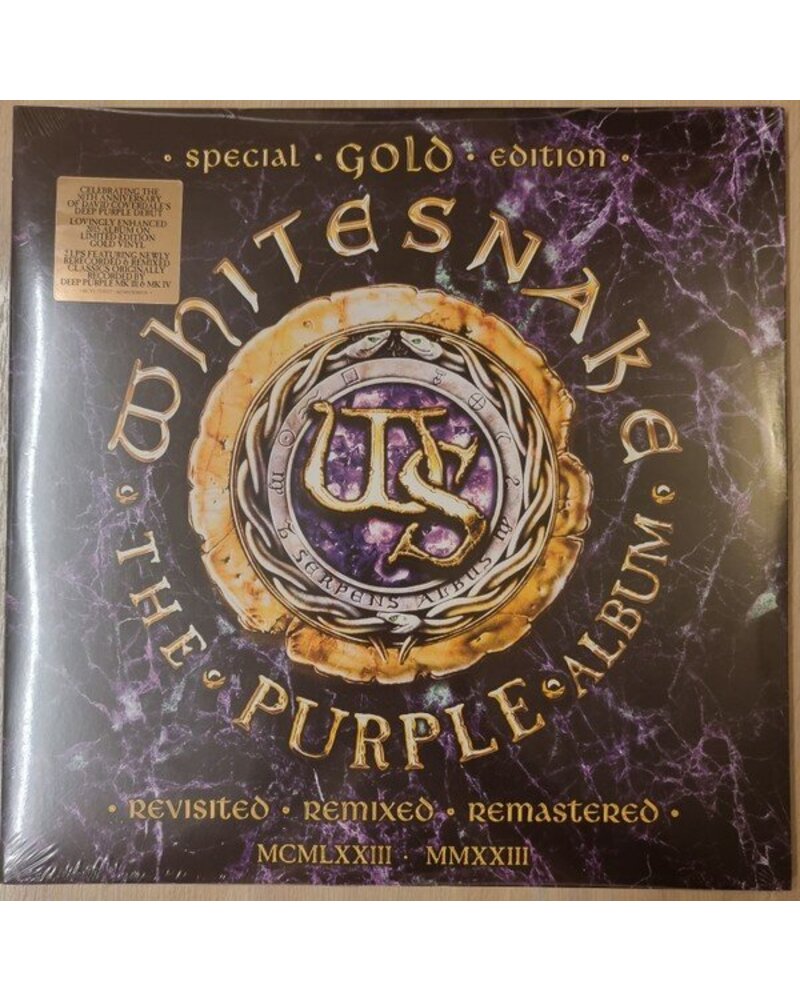 WHITESNAKE: THE PURPLE ALBUM  SPECIAL GOLD EDITION-GOLD 2LP — LP viršelis
