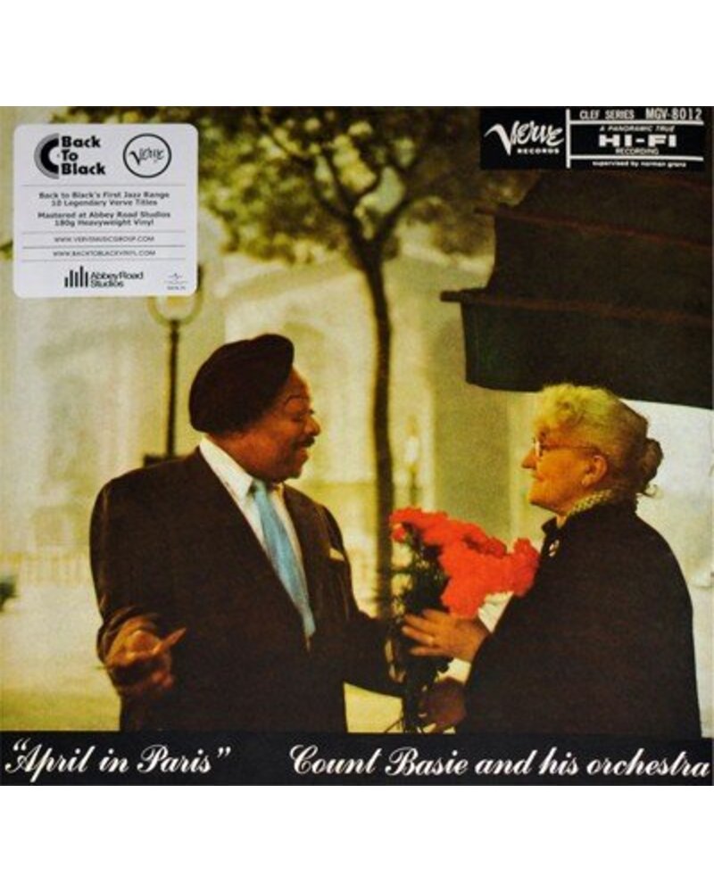 BASIE COUNT ORCHESTRA — APRIL IN PARIS 1LP — viršelis