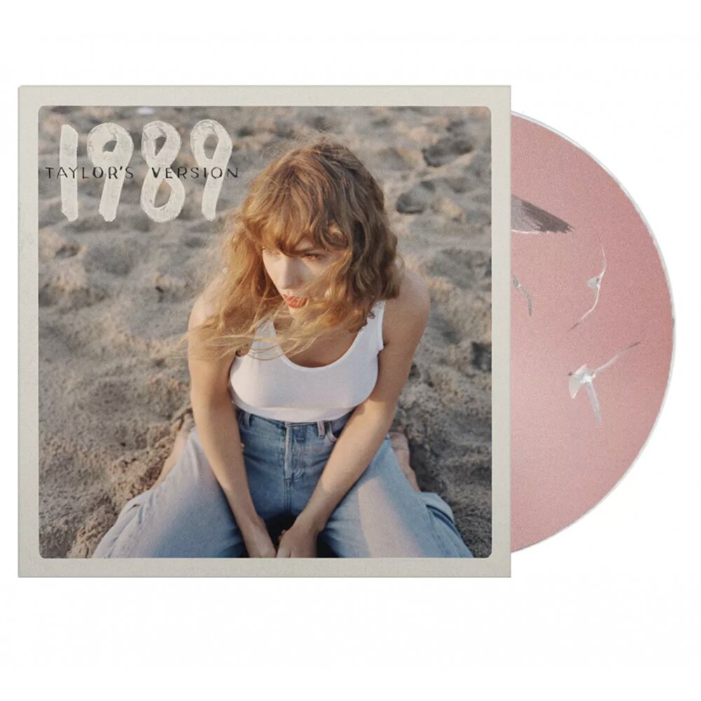 SWIFT TAYLOR: 1989 (TAYLOR'S VERSION) ROSE GARDEN PINK CD — CD viršelis
