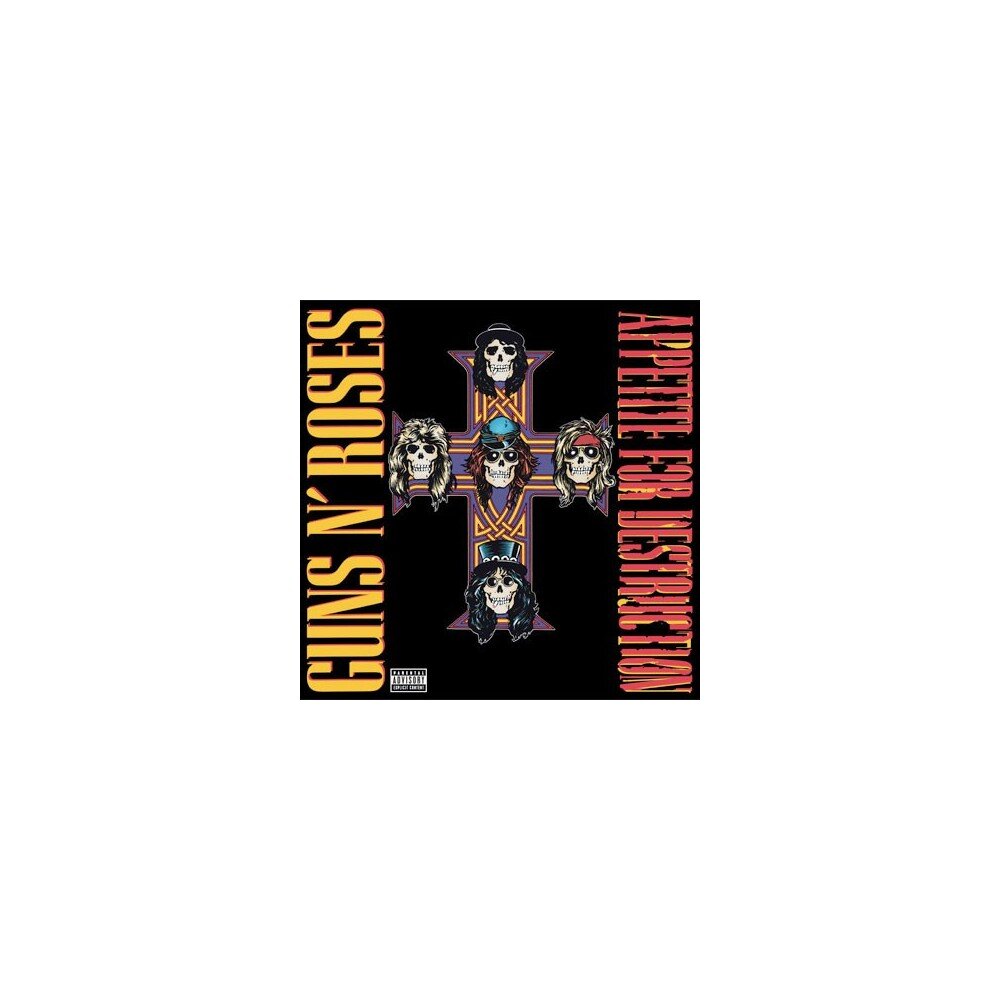 Guns N' Roses – Appetite For Destruction (LP) — viršelis