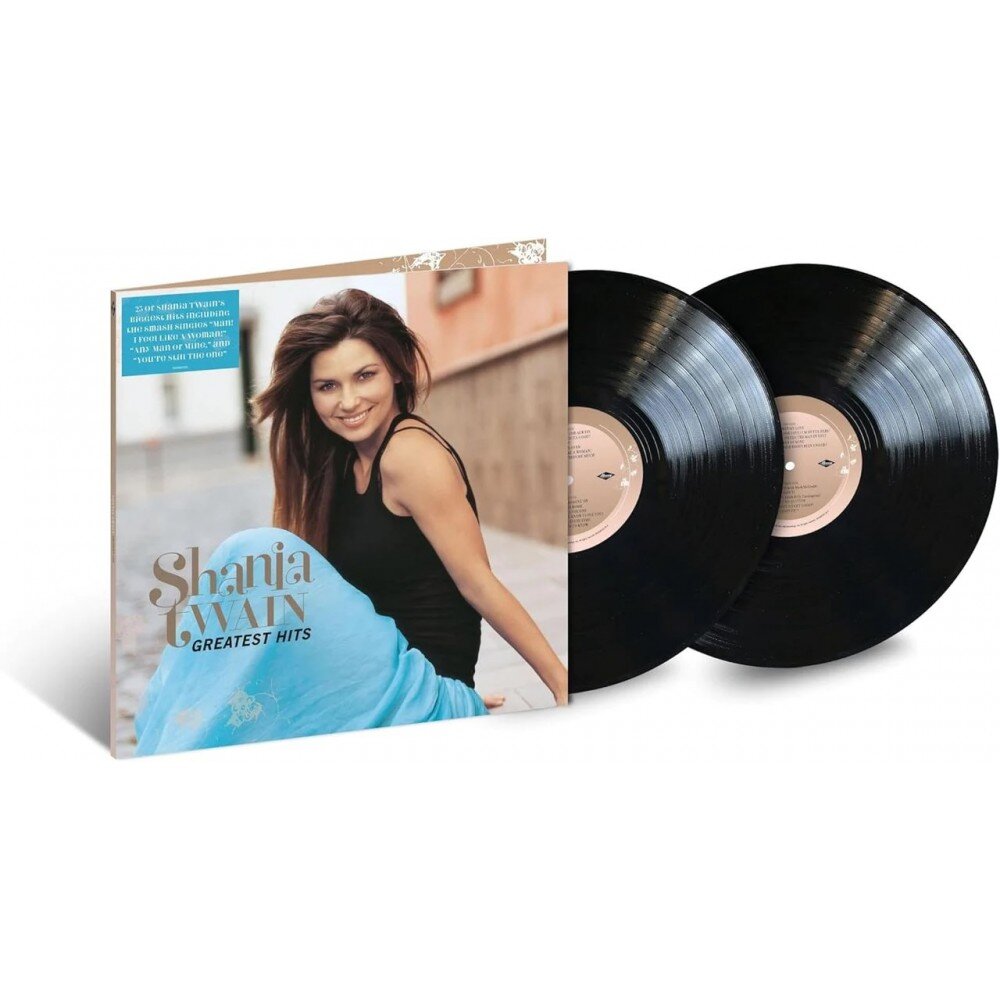 TWAIN SHANIA: GREATEST HITS 2LP — Vinilas viršelis