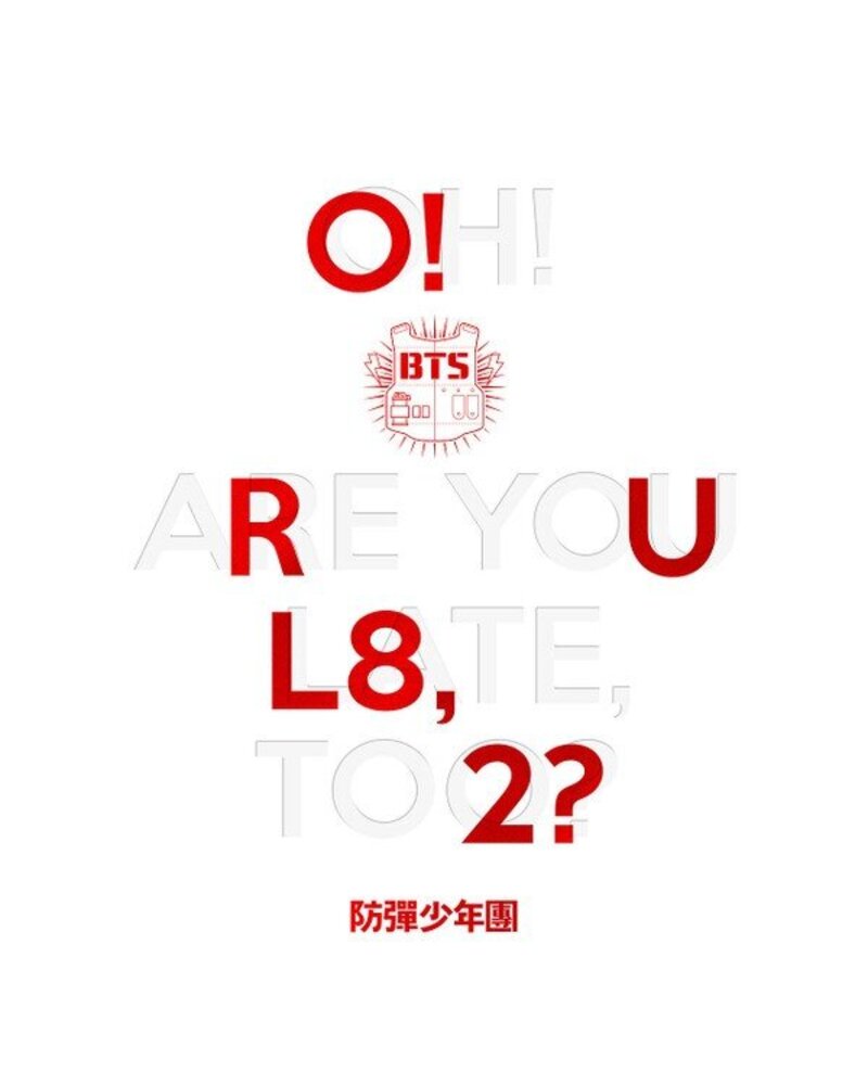 Bts — O!rul8,2? (K-POP) — viršelis