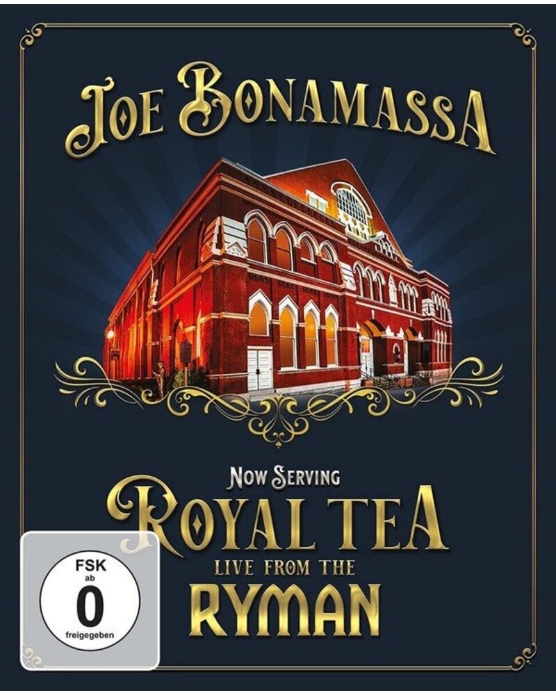 BONAMASSA JOE: NOW SERVING: ROYAL TEA LIVE FROM THE RYMAN DVD — DVD viršelis