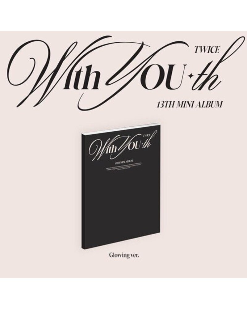 TWICE – With You-th (Glowing ver., K-pop) — viršelis