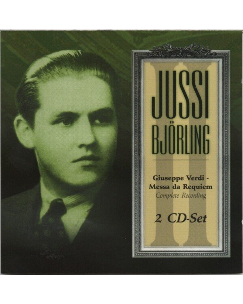 Jussi Björling – Verdi: Messa Da Requiem (2CD) — viršelis