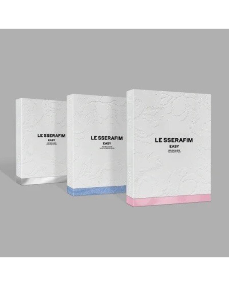 LE SSERAFIM – Easy (3-asis mini albumas, K-pop) — viršelis