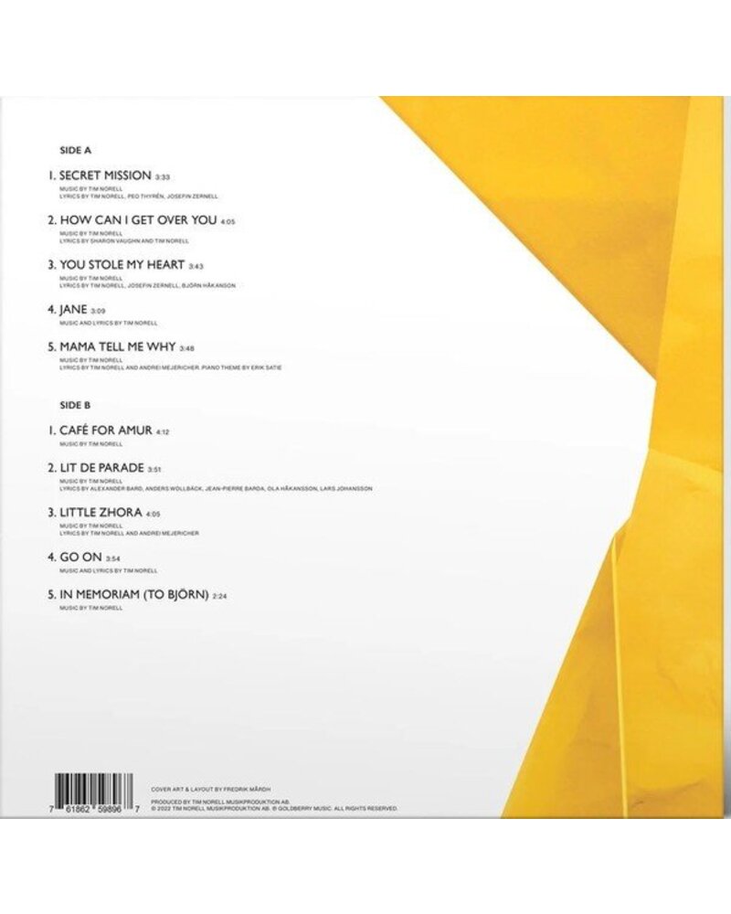Secret Service – Secret Mission (vinilo plokštelė) — viršelis