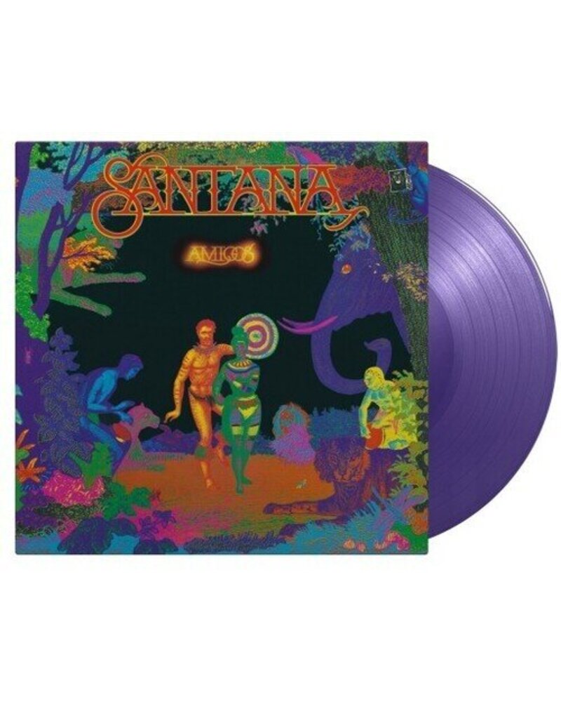 Santana – Amigos (spalvota vinilo plokštelė) — viršelis