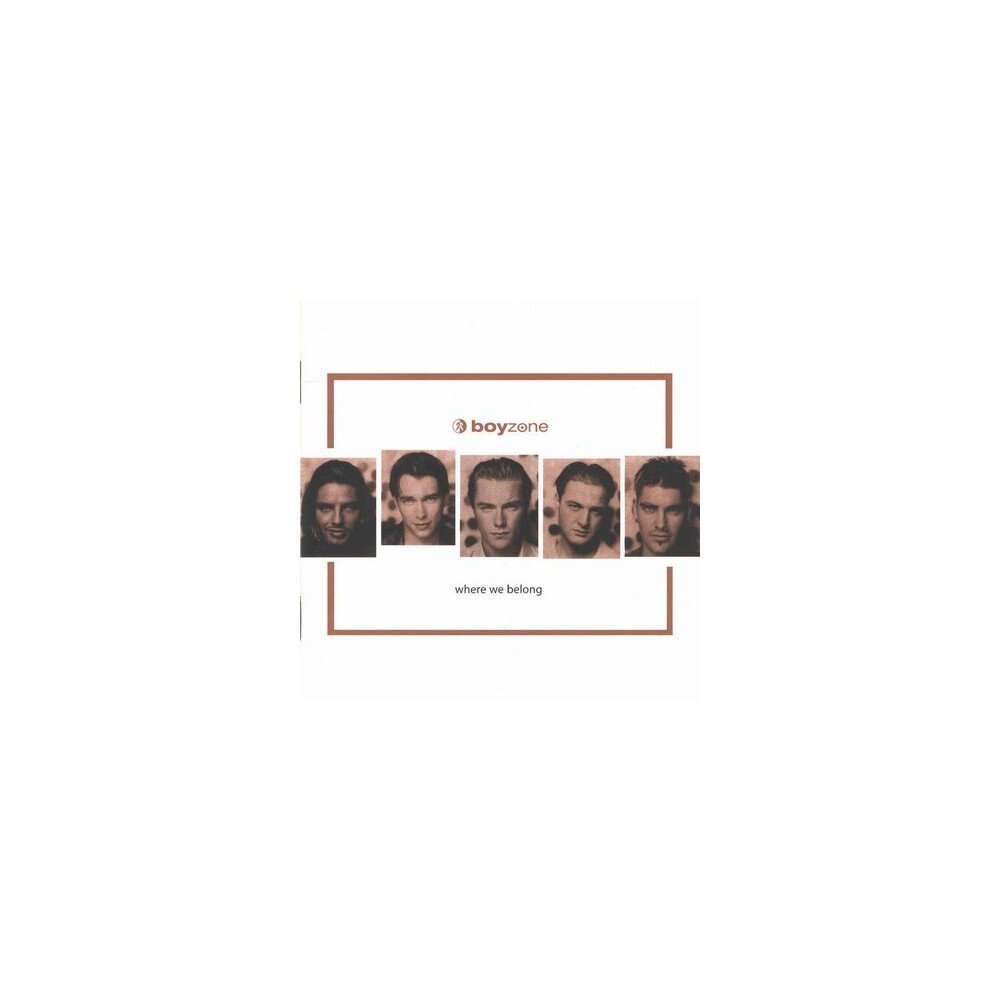 Boyzone – Where We Belong (CD) — viršelis