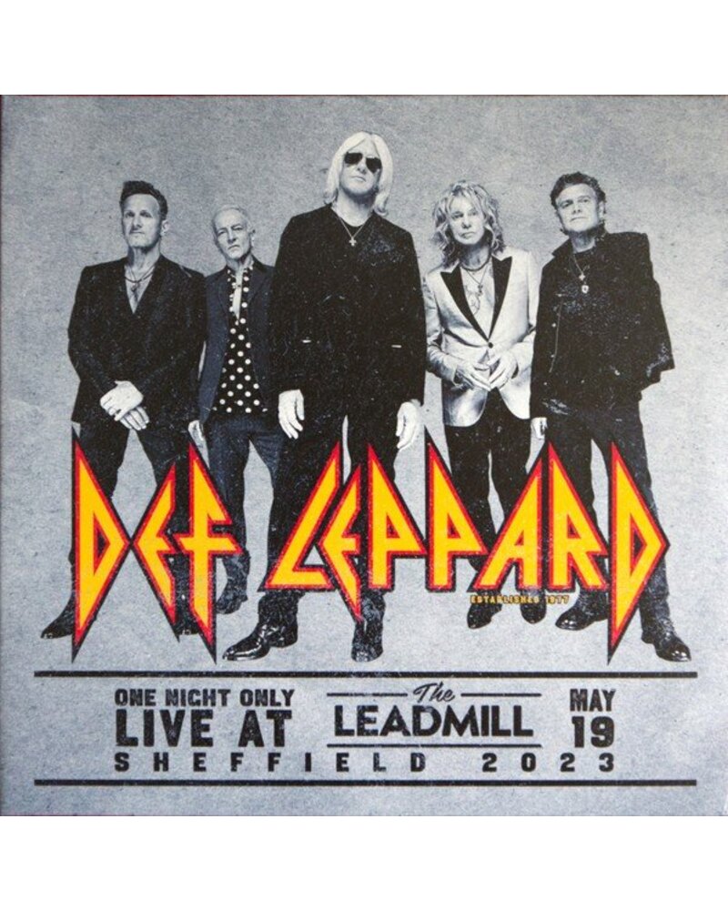Def Leppard – Live At Leadmill (2 LP) — viršelis
