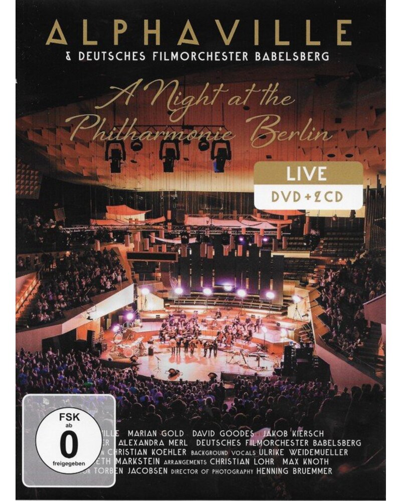 Alphaville & Deutsches Filmorchester – A Night At The Philharmony (DVD) — viršelis