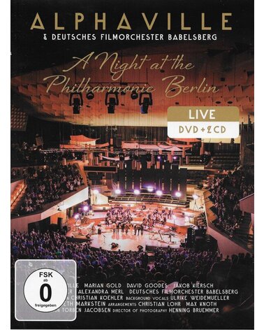 ALPHAVILLE & DEUTSCHES FILMORCHESTER BABELSBERG: A NIGHT AT THE PHILHARMONIE BERLIN 2CD/DVD