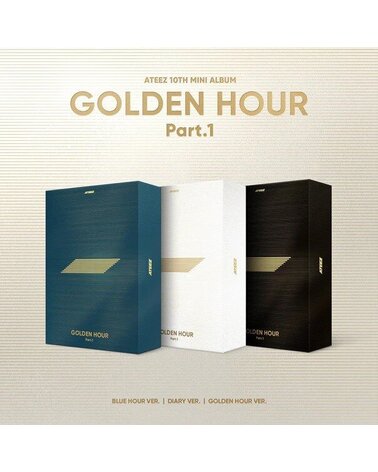 ATEEZ: 10th Mini Album [GOLDEN HOUR : Part.1] (Random Version) (K-POP)