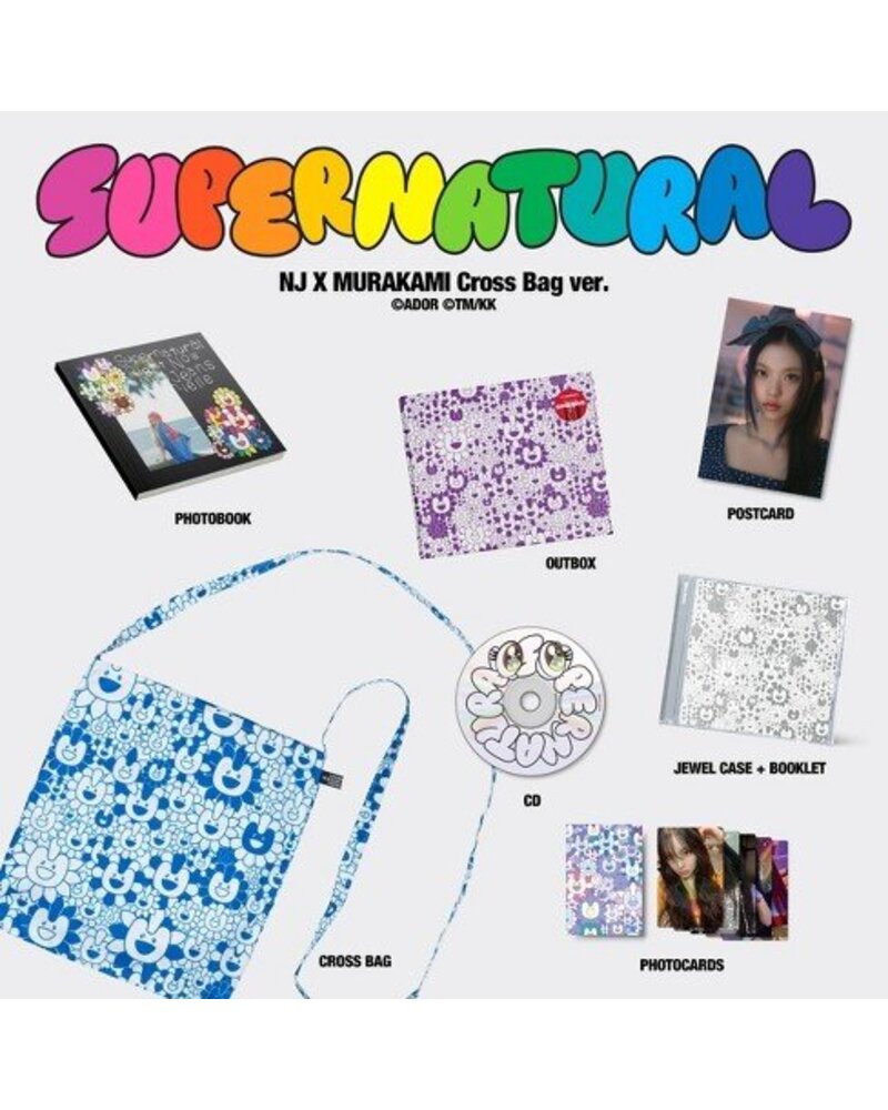 NewJeans – Supernatural NJ x Murakami (CD) — viršelis