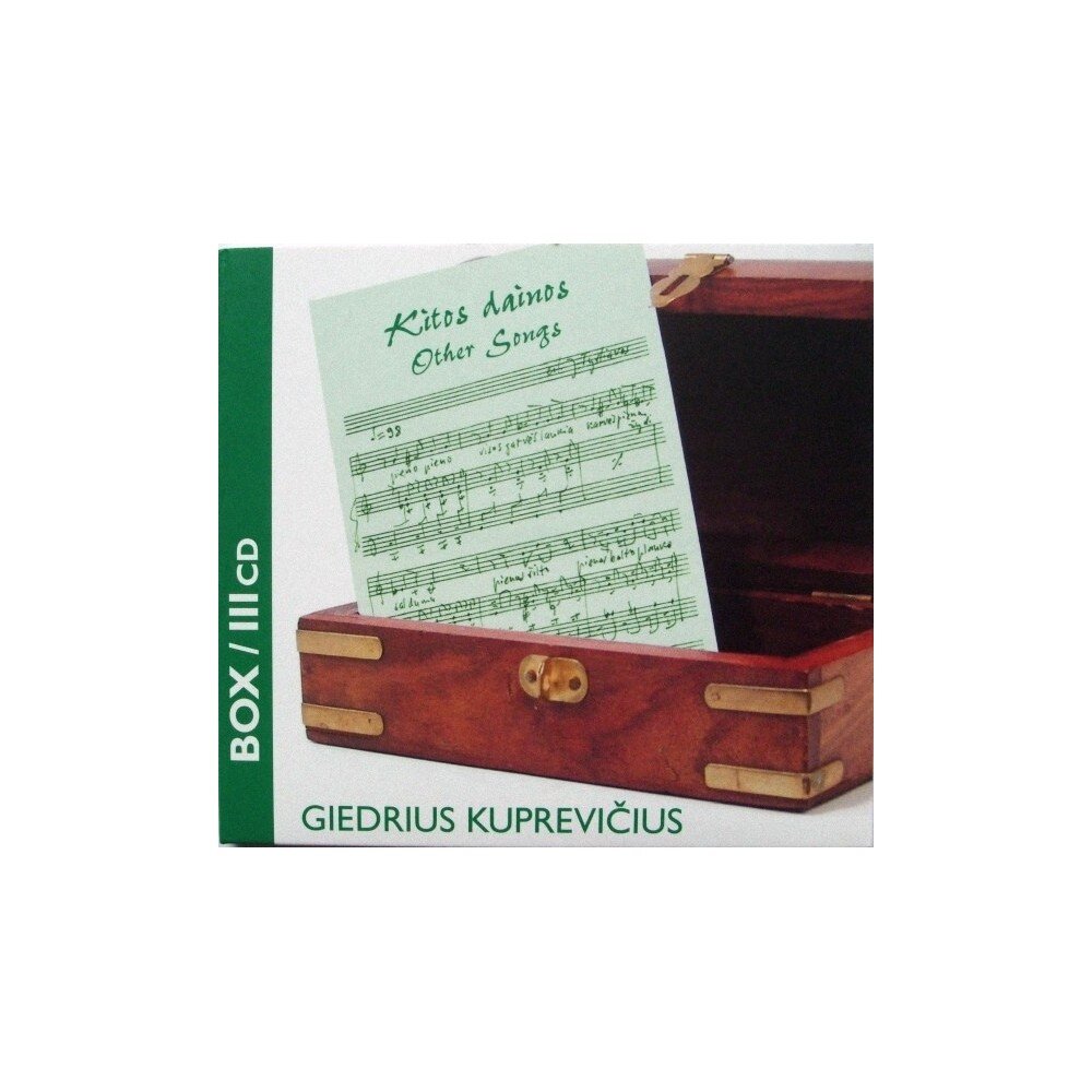 Giedrius Kuprevičius – Kitos dainos (3 CD) — viršelis