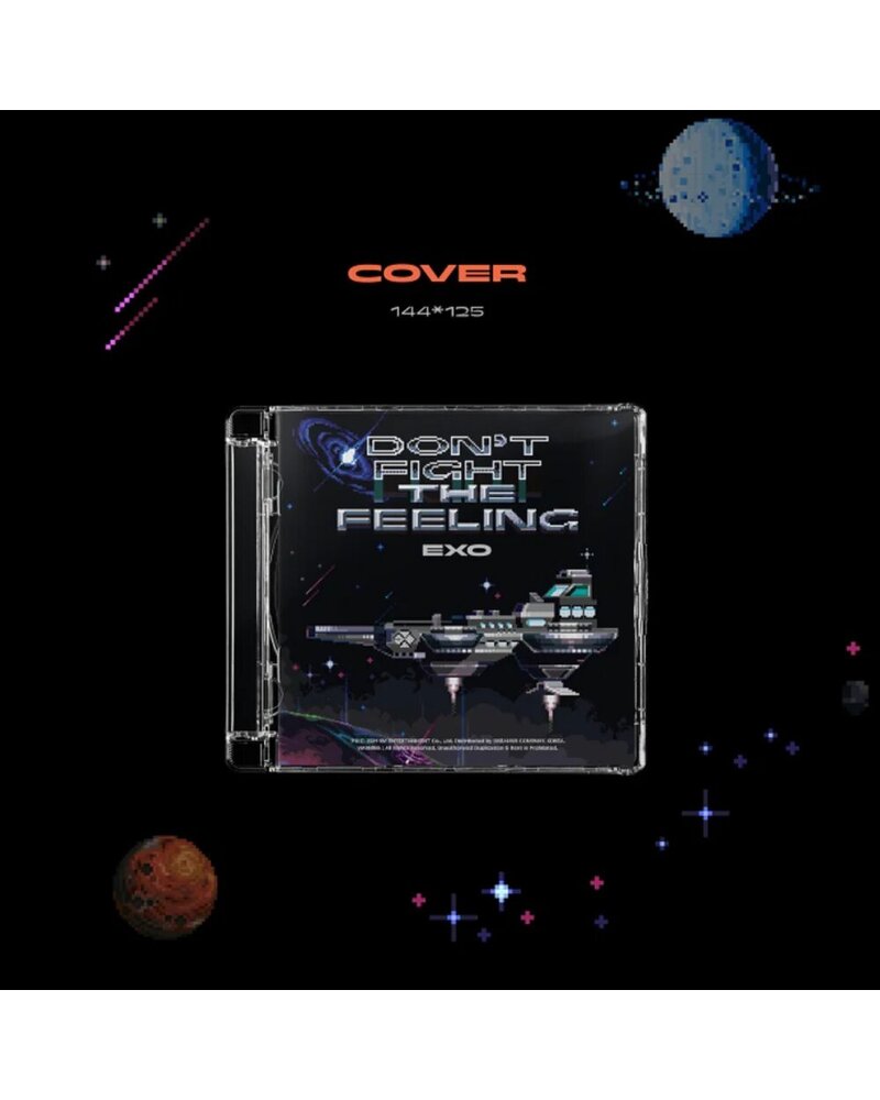 EXO – Don't Fight The Feeling (K-pop albumas) — viršelis