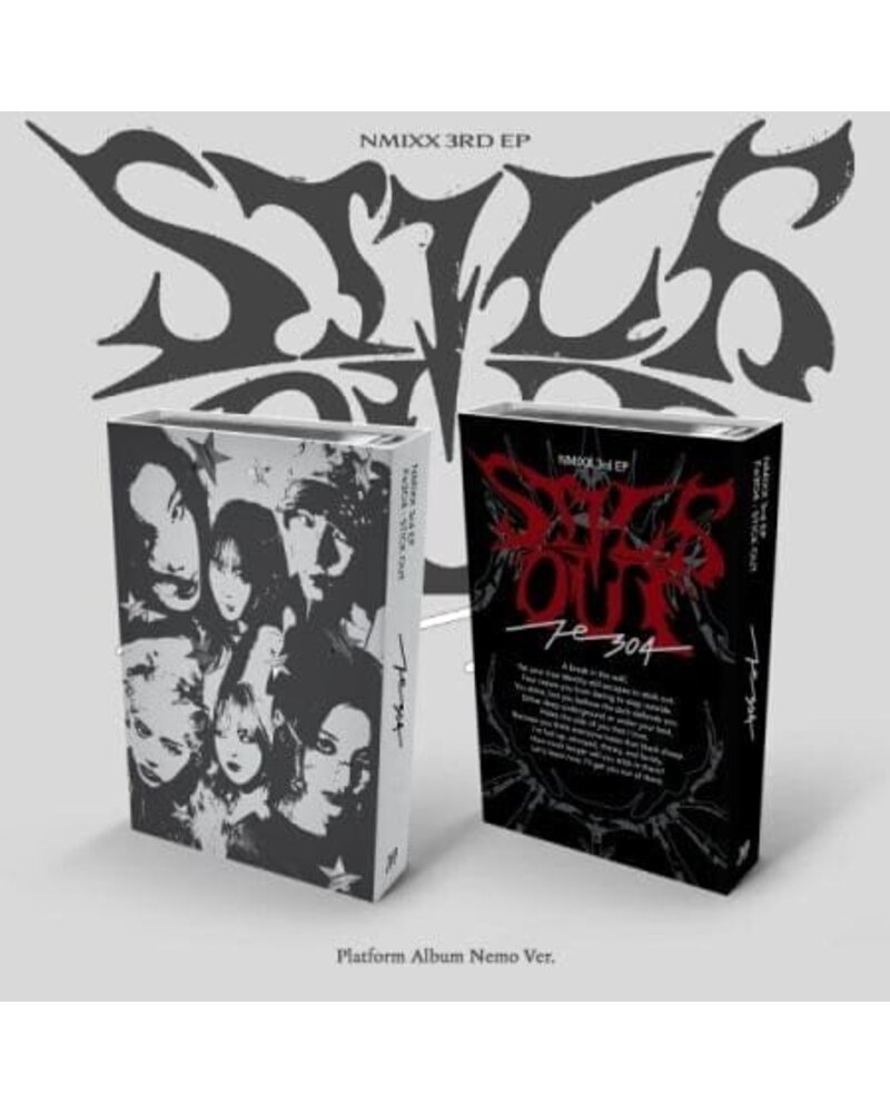 NMIXX – Fe3O4: Stick Out (3-asis mini albumas, K-pop) — viršelis
